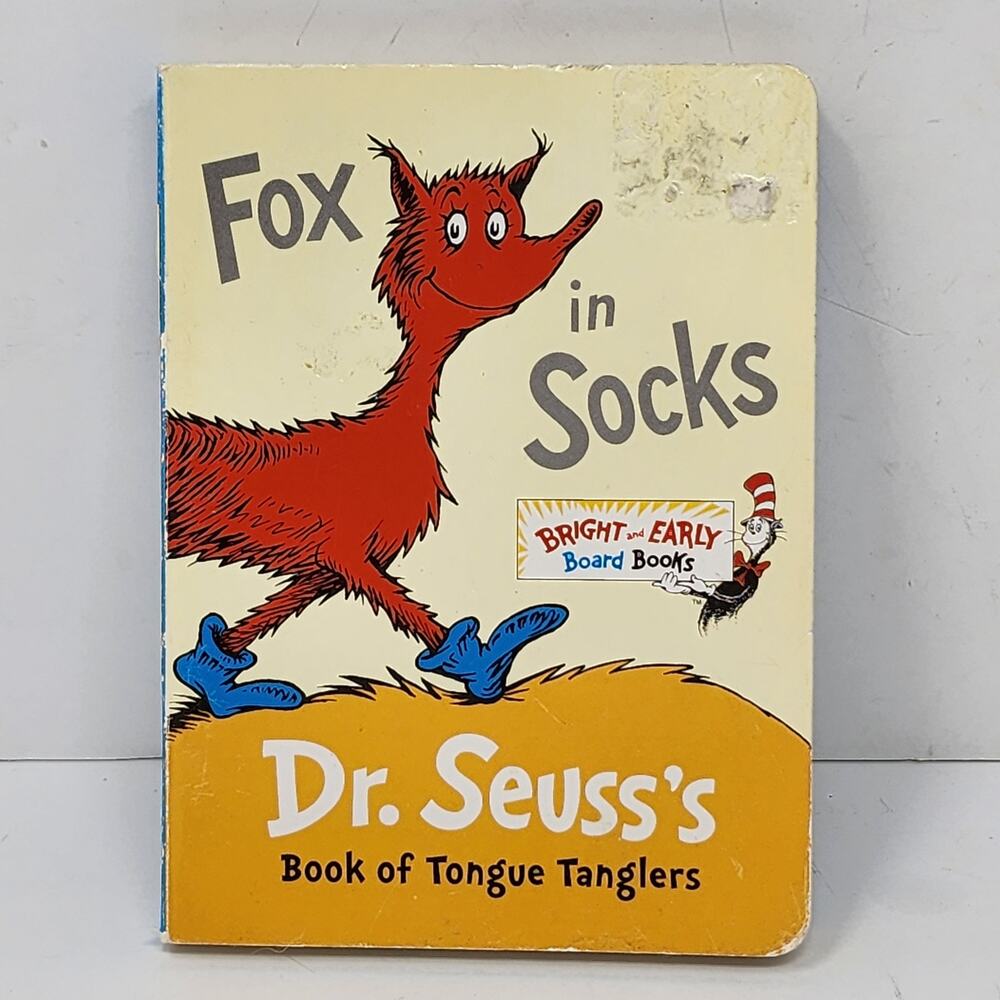 Board Book - Kids Book - Fox in Socks